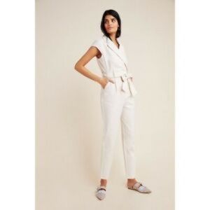 ANTHROPOLOGIE Eliza Utility Jumpsuit Size 6